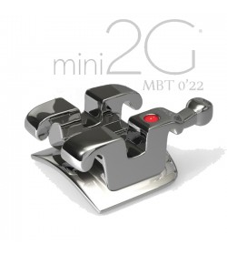 Pack de 10 brackets Mini 2G MBT 0'22
