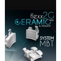 Pack de 10 bracket Cerámico flexx 2G MBT 0'22